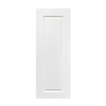 Prime de choix blanche Peau laquer blanche Porte de porte en bois Grain Blanc Porte de fin de haut